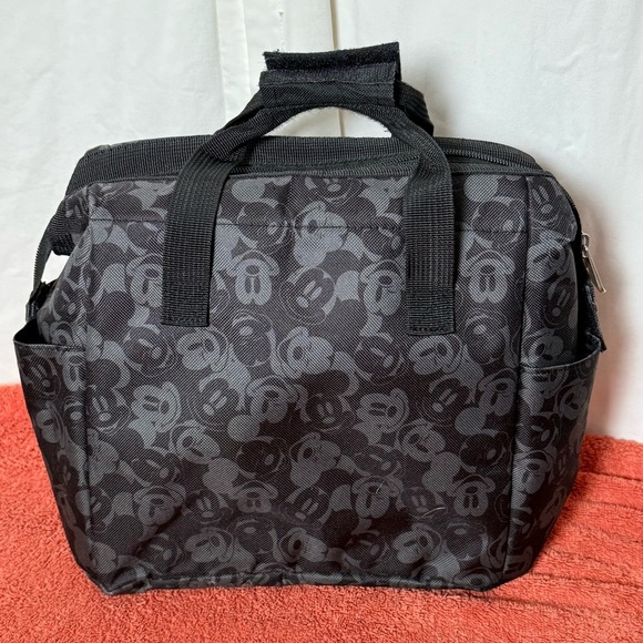 Genuine Disney Picnic Time Water Resistant Mickey Mouse Lunch Cooler Bag VGUC - Picture 4 of 7